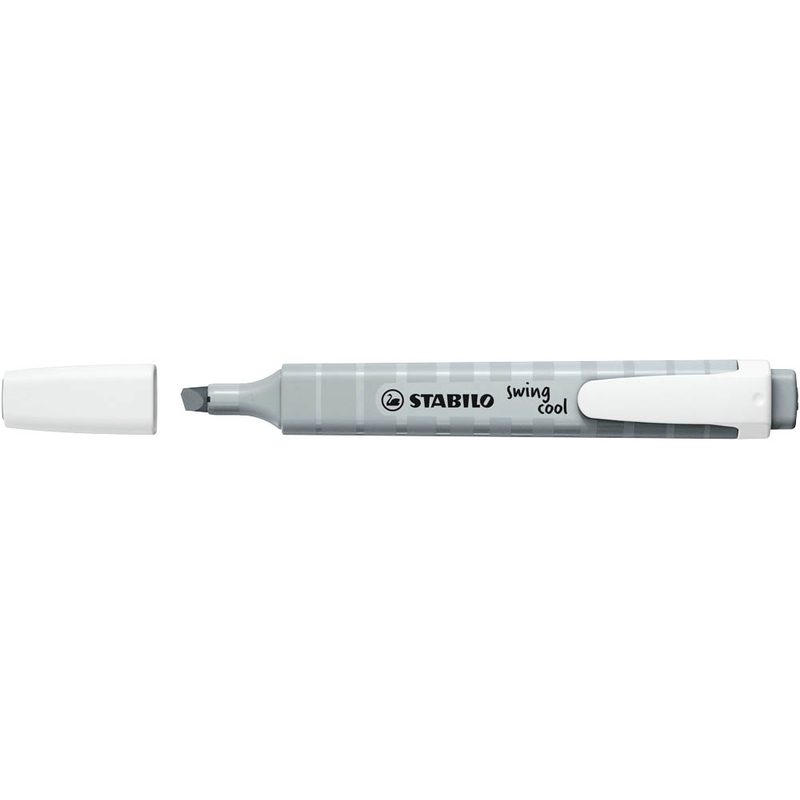 STABILO swing cool Pastel Textmarker grau, 1 St.