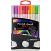 thumb-STABILO Pen 68 brush ARTY Filzstifte farbsortiert, 20 St.